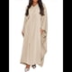 thumbnail image 2 of de Mujer, para Novia, Dama de , Larga para Fiesta Nupcial, Boda. Albaricoque S, 2 of 7