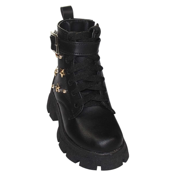 BOTA CASUAL LEON NIÑA NEGRO CABRA 101 LEON 101-p
