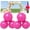 6pcs Red, variant on Reusable Inflatable Balloon Garland Arch Kit,Pvc Party Decoration With Elastic Band,Reusable PVC Balloons with Dual-inflation Control,Effortless, Long-Lasting,Party Decoration for Birthdays,Weddings