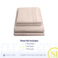 thumbnail image 4 of Juego de sábanas Sweet Home Collection 1800 Supreme Twin Beige, 4 of 6