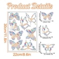 thumbnail image 3 of Window Electrostatic 3D Films Creative Chic Calcomanías Reutilizables (Mariposa) Likrtyny  Para estrenar, 3 of 4