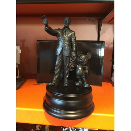 bronze mickey mouse statue