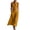 Yellow, variant on Sheghy 2 Piece Sets for Women Summer 100%Cotton Women Loose Pocket Solid Sleeveless Vest V-Neck Button Top & Pants 2 Piece Outfit