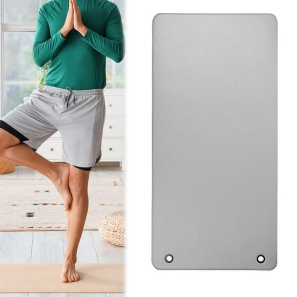 Esterilla de yoga Colamx antideslizante PVC ejercicios pilates yoga caliente 1400 mm x 600 mm x 8 mm