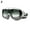 Gray gradient, variant on Professional Silicone Swim Goggles Anti Fog Waterproof Large Frame Wide Vision Electroplate Gradient Design for Men Women