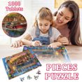 thumbnail image 2 of Puzzle HUOGUO con diseño de paisaje de 1000 piezas para adultos y niños, 2 of 5