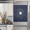 thumbnail image 3 of Yayeee Magnetic Dishwasher Cover for The Front Decoration Home Kitchen Machine Sticker Protector, White Planet, 3 of 6