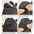 thumbnail image 4 of Iumwxz Adealink Double Frange Épingle à Cheveux Double Couche, 4 of 4