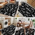 thumbnail image 5 of Area Rug for Living Room, Halloween Dinosaur Black Non-Slip Indoor Large Carpet for Bedroom/Dining Room, Funny Dino Skull Boys Girls Children Washable Low-Profile Floor Runner Rugs - 4 x 6 Ft, 5 of 8