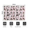 thumbnail image 5 of Cute Boston Terrier Dog and Pink Love Heart Door Rugs,Washable Non Slip Door Mats Indoor,Decorative Door Mats,Entry Mat Indoor for Entrance,Bedroom,Kitchen,Bathroom,16"x24", 5 of 6