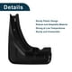 thumbnail image 4 of Guardias contra salpicaduras Unique Bargains para Porsche Cayenne 2018-2023 con accesorios de montaje, guardabarros delanteros y traseros, 1 juego, 4 of 6