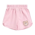 thumbnail image 3 of SROBPTY Toddler Girls Summer Shorts Solid Soft Breathable Pants for 6M-3Y, 3 of 5
