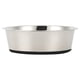 thumbnail image 1 of Cuencos para perros de acero inoxidable, cuencos de metal antideslizantes para perros con base de goma, cuencos de agua para comida para perros pequeños, 1 of 5