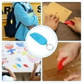 thumbnail image 5 of Unique Bargains Mini Portable Box Cutter, Package Opener Small Utility Office Letter Opener Light Blue 5Pack, 5 of 5