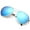 Non-Polarized/Silver/Blue Royal, variant on Aviator Sunglasses for Men Women Vintage Sports Driving Mirrored