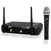 Pyle PDWM1902 - Premier Series Professional UHF Wireless Handheld Microphone System with Selectable Frequencies