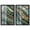 Black Frame, variant on Gold Surge Shadowbox Print Geode Wall Decor Set by Art Remedy, White Frame, 10 x 15