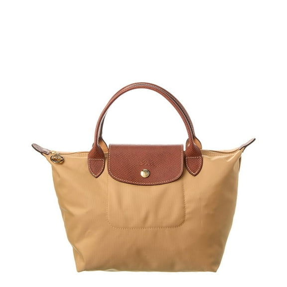 Longchamp Le Pliage Original Small Canvas Handbag, Brown