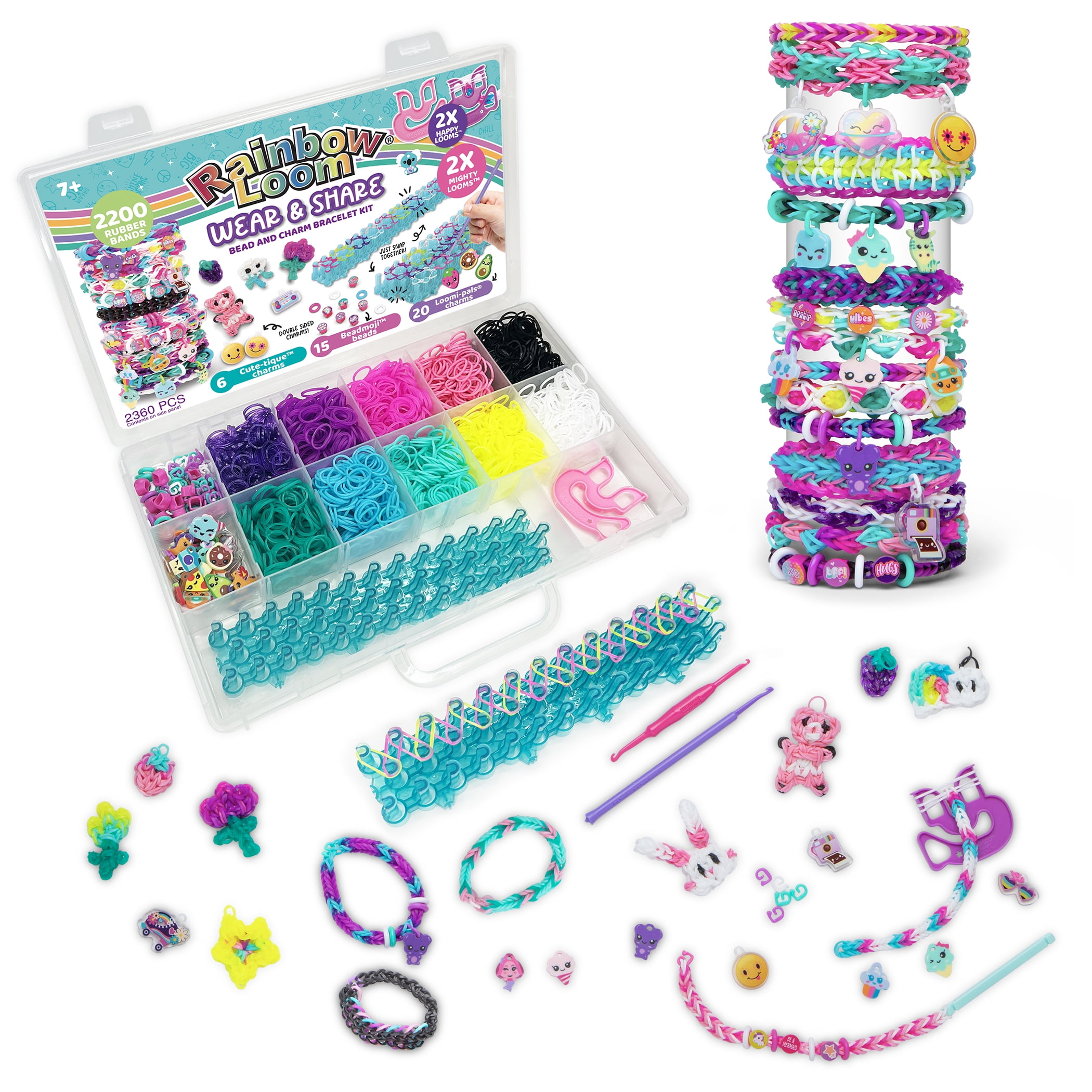 (4 pack) Rainbow Loom Wear & Share Kit