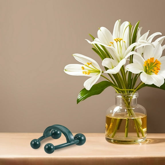 KONTONTY Compact H-Shaped Handheld Massager Comfortable Muscle Massage Tool Portable 3-Ball Massager Roller For Deep Tissue Facial Massage Tool