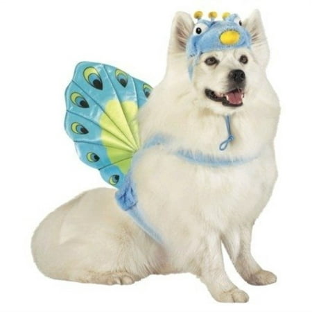 Peacock Pet Dog Costume - Size Large - 25 - 50 lbs by Target