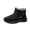B-Black, variant on Women's High Top Fleece Lined Thickened Soft Sole Boots Warm Stylish Winter Snow Boots For Daily Wear And Comfort