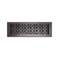 thumbnail image 1 of Floor Vent Cover / Register 4” x 14” with Damper – Decorative Tudor Mushroom Design, Cast Aluminum, Powder Coated, Repaintable, Durable Handcrafted Metal for Floors, Walls & Ceilings (VR100), 1 of 10