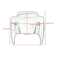 thumbnail image 3 of Xingzhi Cafe Racer Fairing Versatile Easy Install Lightweight Stability Adjustability Motorcycle Fairing Black 12-17 styles, 3 of 6