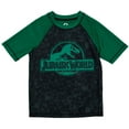 thumbnail image 5 of Jurassic World Dinosaur Big Boys Rash Guard and Swim Trunks Outfit Set Little Kid to Big Kid, 5 of 5