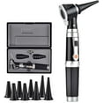 thumbnail image 1 of 3pcs Otoscope with LED, Portable Handheld Ear Exam Magnifier with 8 Caps, 1 of 3