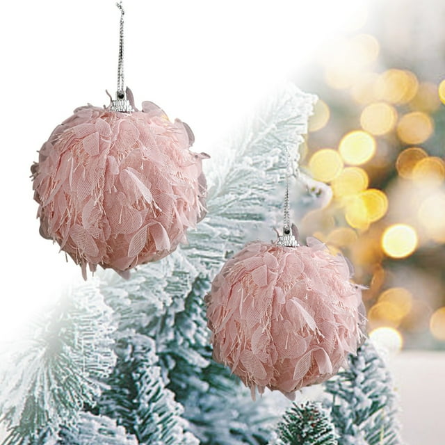 Hangs 8cm Foam Pendant Creates a Festive Atmosphere with Petal Design