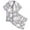 t#42Grey108, variant on CAIVO Child Girls Satin Outfit Sets Ocean Sea Print Button Down Lapel Short Sleeve Summer Shirt Tops Shorts Comfortable Kids Soft Wear Casual Outfit Toddler To Teen Lovely Clothes Sets