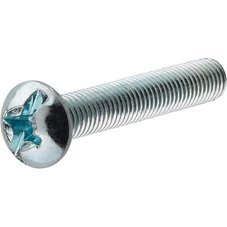 

Group 90413 1/4-20-Inch x 2-1/2-Inch Combo 100-Pack Zinc Round Head Combination Machine Screw 1/4 x 2-1/2 100 Pieces