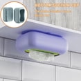 thumbnail image 4 of Adhesive Silicone Tissue Case Holder, Suction Cup Rectangle Facial Tissue Dispenser for Bathroom, Kitchen, Car, Office, Home Organization, Wall Mounted, 4 of 8