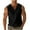 Black, variant on BXINGOHAI Mens Tank Top Men Shirts Sleeveless V Neck Top Mens Tank Tops Workout Mens Muscle Tank Top Today Khaki,S