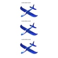 thumbnail image 3 of stanreset Aircraft Model Workmanship Compact Size Sweet Gift Toy Airplane Gliding Plane Shockproof Wear-resistance Kid Aircrafts Type 4 3Set, 3 of 6
