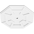 thumbnail image 2 of 18"OD x 1"ID x 6 1/4"C x 1"P Logan Architectural Grade PVC Contemporary Ceiling Medallion, 2 of 4