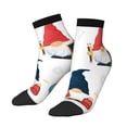 thumbnail image 3 of Salouo School Cute Gnomes Pattern Unisex Middle Tube Socks,Middle-Finger Knee High Socks Over The Calf Tube Stocking Crew Stockings for Women and Men Tube Socks, 3 of 8