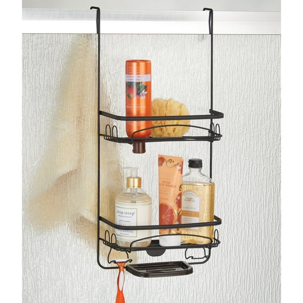 Better Homes & Gardens Bryn Over Door Shower Caddy, Matte Black