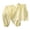 Yellow, variant on Baby Clothes for Girls Tween Girls Clothes Summer 2 Piece Outfit Set Textured Top Wide Leg Pants Summer Outfits Set Beige Size,11-12 Years