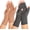Brown1+grey1, variant on 2 Pairs Arthritis Compression Gloves for Women Men, Fingerless Joint Support Hand Gloves for Typing