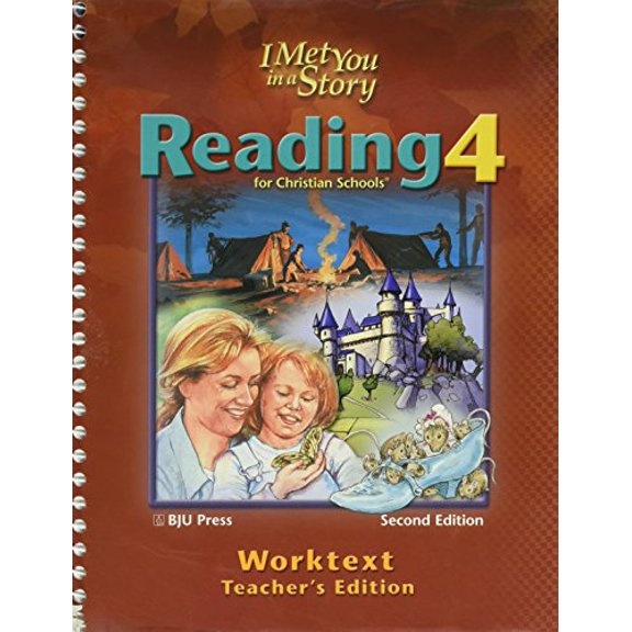 Pre-Owned Reading 4 Worktext Teacher's Edition with Answers 2nd Edition (Paperback) 1579244599 9781579244590