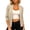 Beige, variant on BXJX Womens Knit Cotton Cardigans, Long Sleeve Casual Soft Open Front Fall Outerwear Beige Size S-3XL