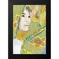 thumbnail image 2 of Stellar Design Studio 17x24 Black Modern Framed Museum Art Print Titled - Jasmine, 2 of 5