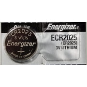 Energizer CR2025 3v Lithium Coin Cell Battery (8 Pcs)