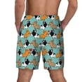 thumbnail image 4 of Uemuo Cute French Bulldog Pattern Mens Swim Trunks Quick Dry Board Shorts with Mesh Lining, Stretch Beach Shorts Quick Dry No-Chafing Board Shorts-Medium, 4 of 9