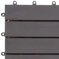 thumbnail image 7 of vidaXL Decking Tiles 30 pcs Gray Wash 11.8"x11.8" Solid Acacia Wood, 7 of 7