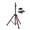 48 inch, variant on 5 Core Speaker Stand Tripod Floor Adjustable Up to 48 Inch DJ Studio Monitor Stands Short Pole Mount - SS HD 1PK 4FT