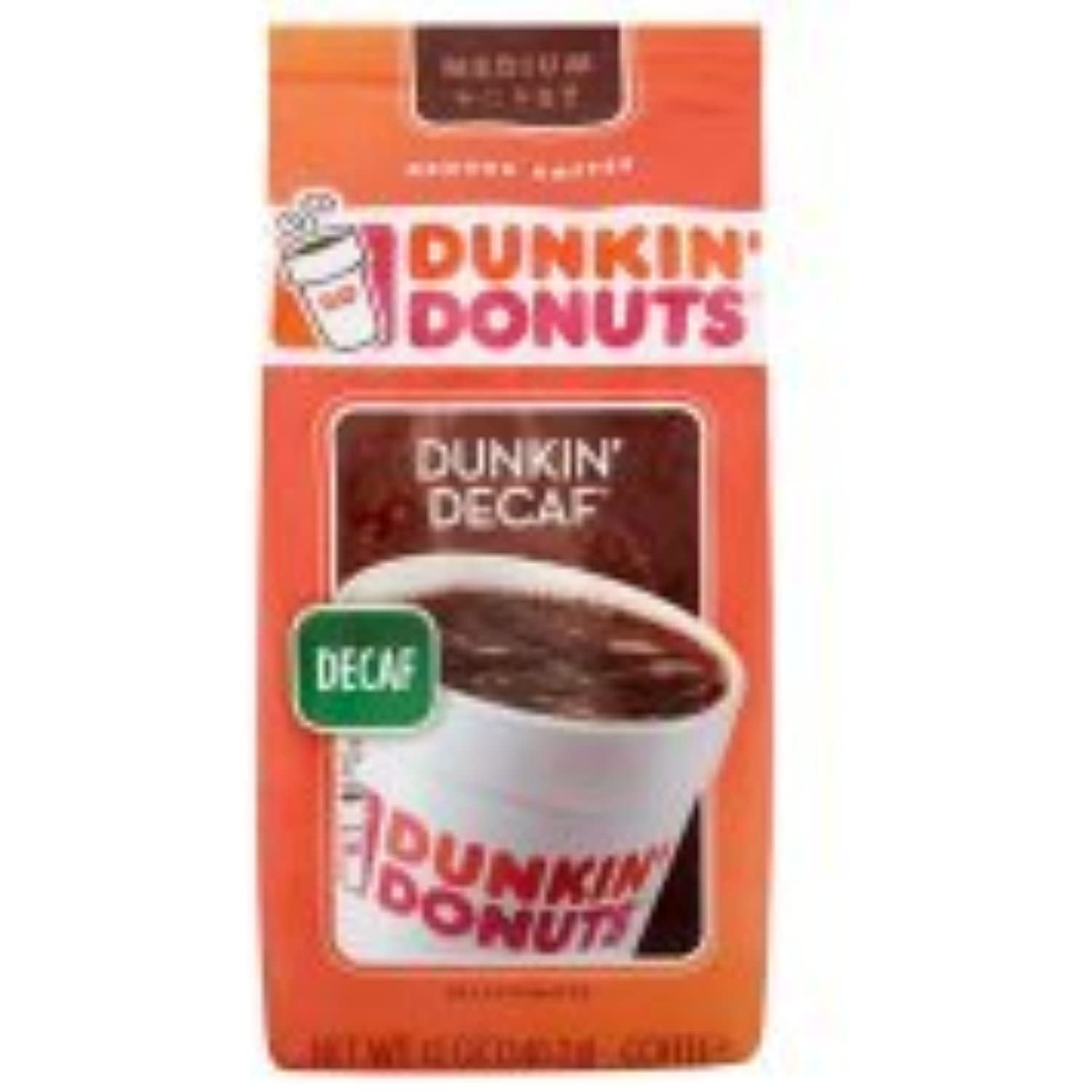 Dunkin Donuts Dunkin Decaf Ground Coffee, 12 Oz