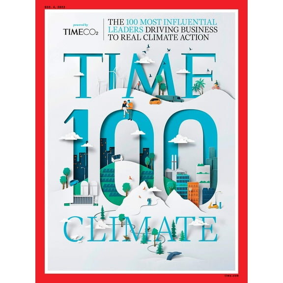 TIME Magazine - 12.04.23 Edition: 100 Most Influential Leaders Driving Business To Real Climate Action, Nikki Haley Trump, Israel Endgame In Gaza, Uniqlo Founder Tadashi Yanai Best Photos Of 2023!